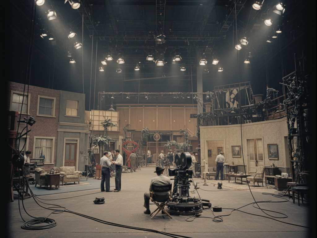 1950s Hollywood Soundstage