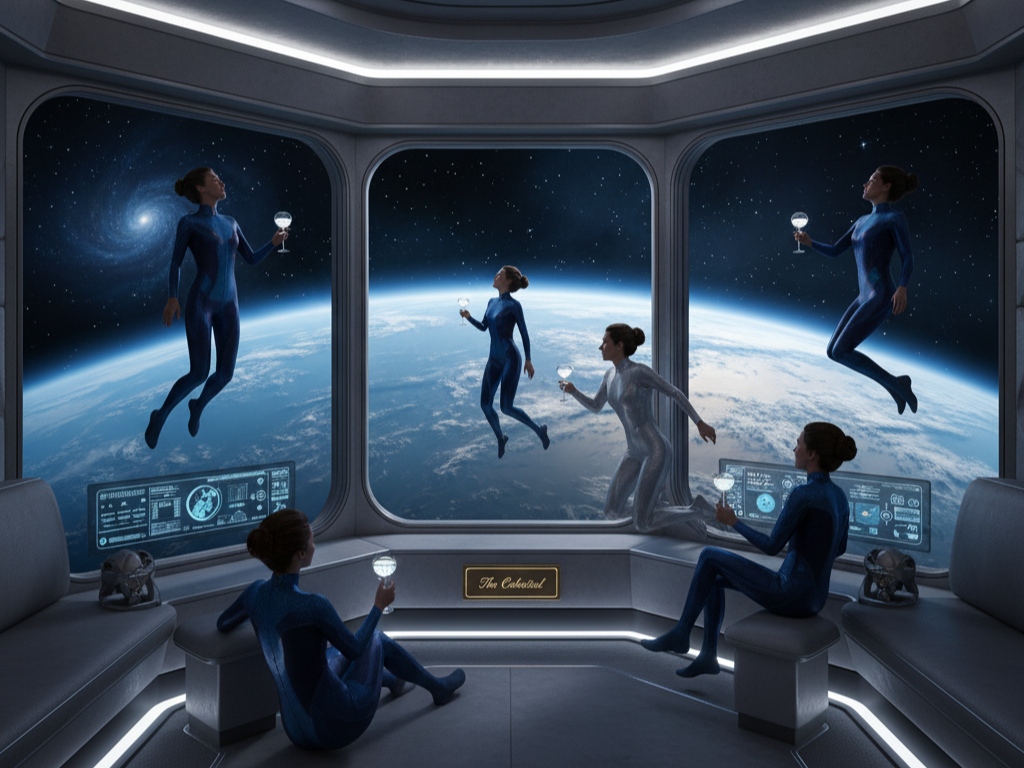 The Orbiting Grand Hotel 'Celestial'